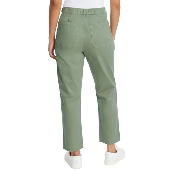 G.H. Bass & Co. Ladies' Chino Ankle Pants, Green, Size 10, NWT - Picture 3 of 16